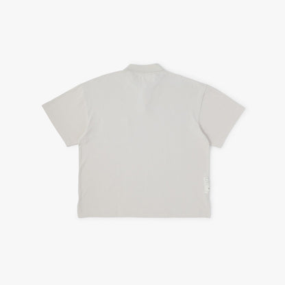 MADNESS OVERSIZE ESSENTIAL PIQUE POLO-CREAM