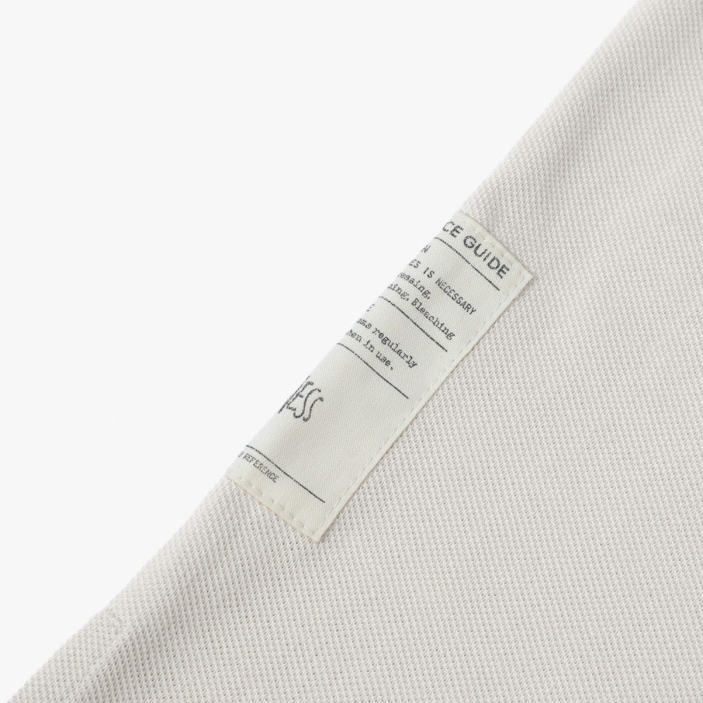 MADNESS OVERSIZE ESSENTIAL PIQUE POLO-CREAM