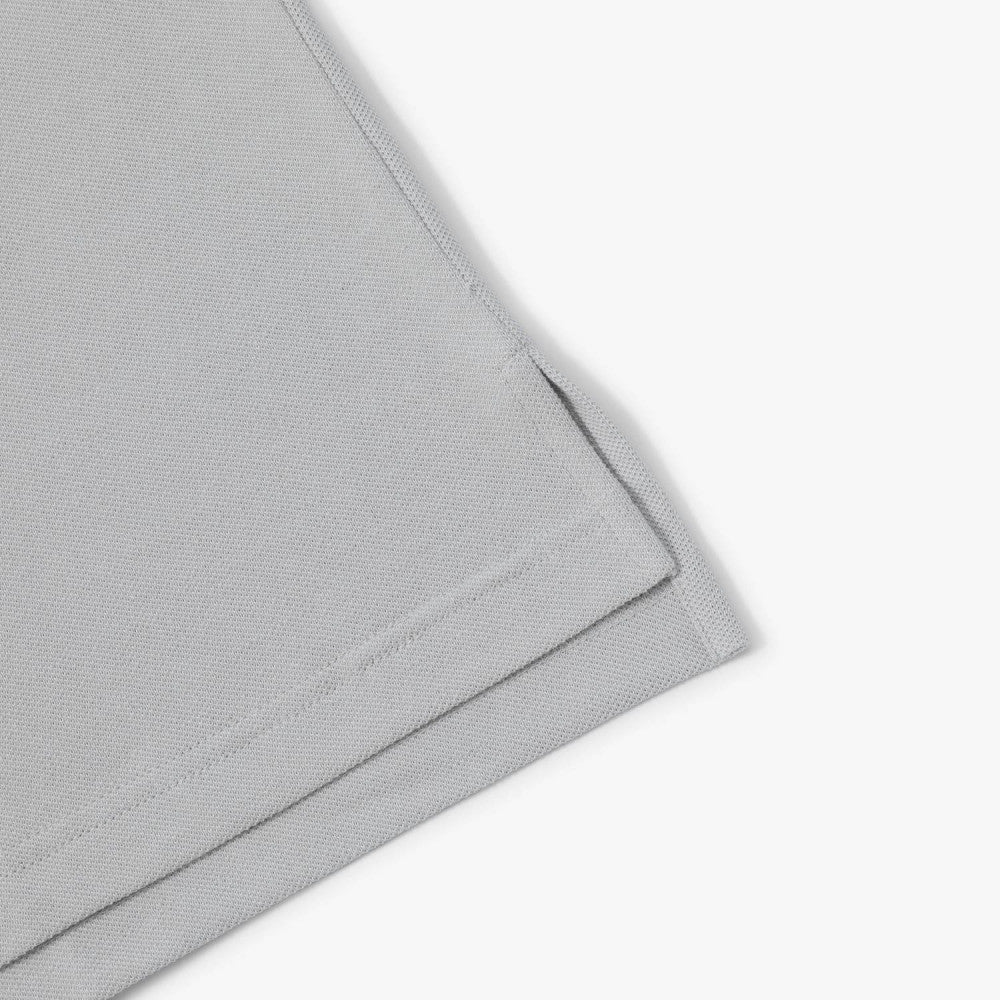 MADNESS OVERSIZE ESSENTIAL PIQUE POLO-LIGHT GREY