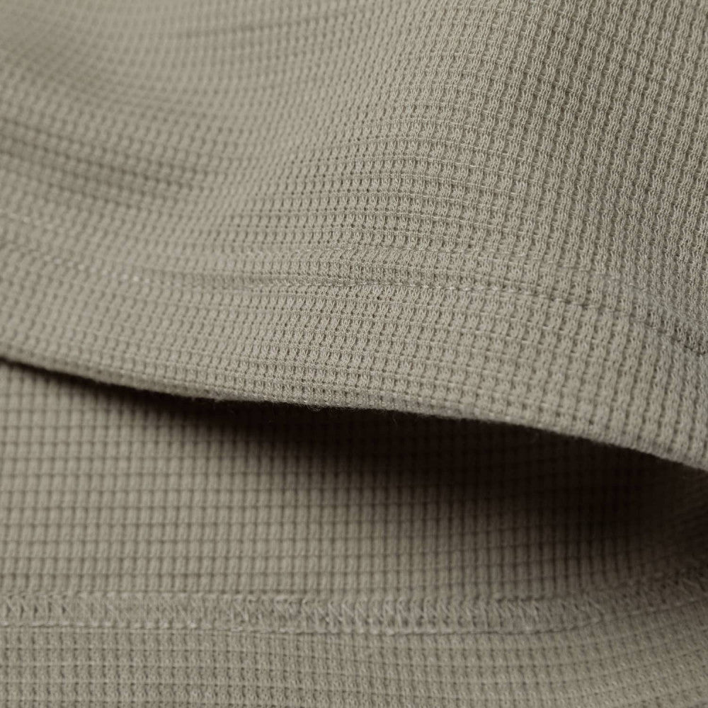 MADNESS POCKET WAFFLE T-SHIRT RAGLAN-SAND BEIGE