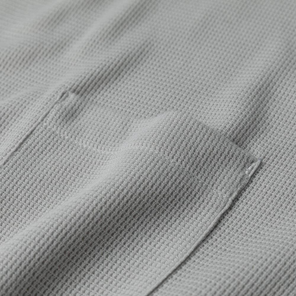 MADNESS POCKET WAFFLE T-SHIRT RAGLAN-GREY