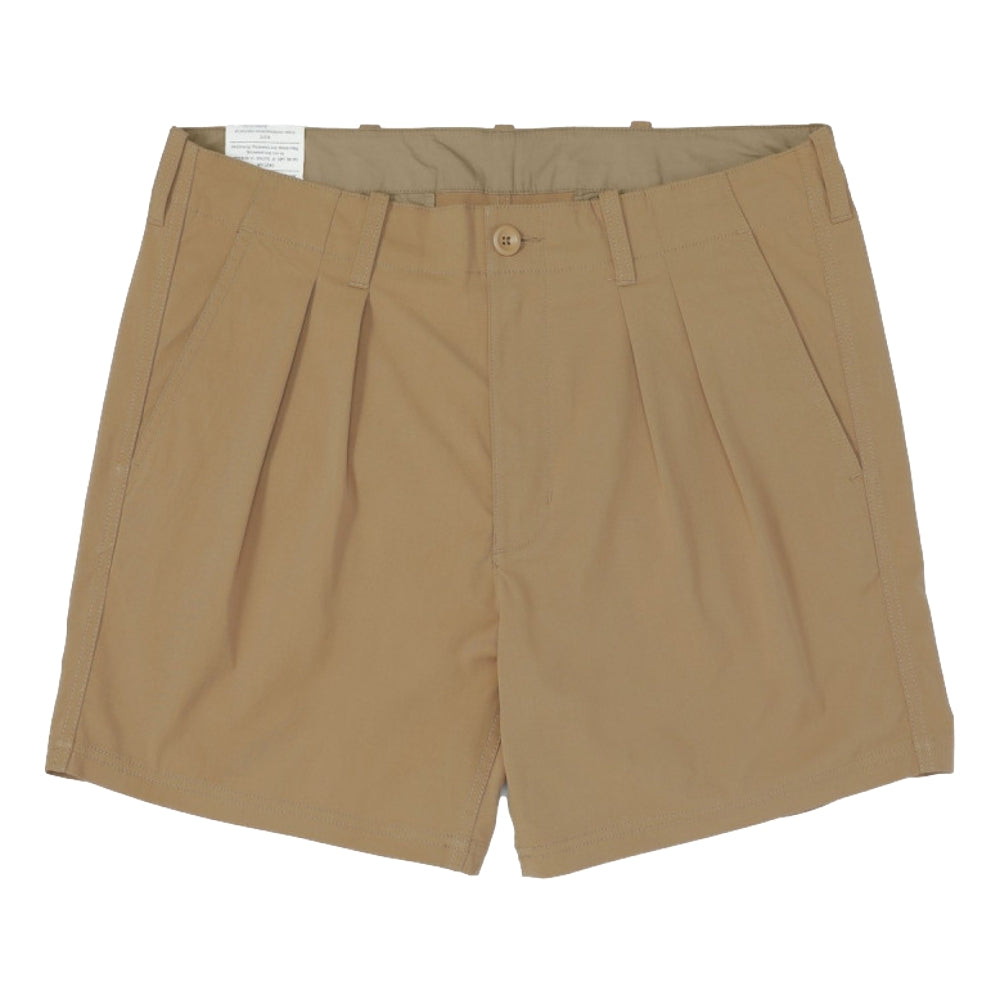 MADNESS POLYESTER CHINO SHORTS-KHAKI