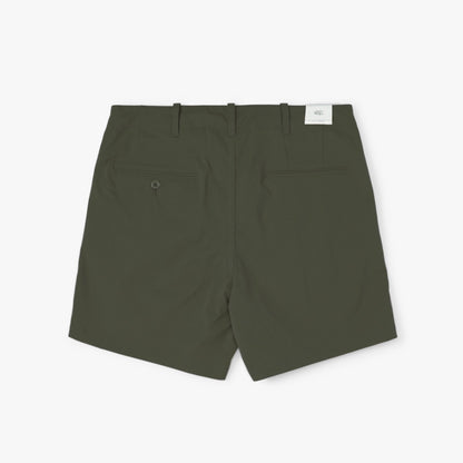 MADNESS POLYESTER CHINO SHORTS-OLIVE