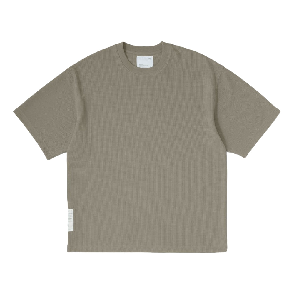 MADNESS POLY KNITTED TEE (FABRIC BY JAPAN)-BEIGE