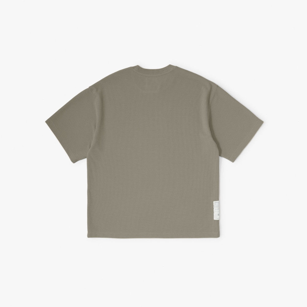 MADNESS POLY KNITTED TEE (FABRIC BY JAPAN)-BEIGE