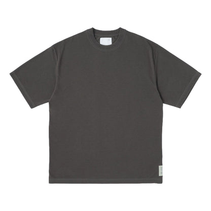 MADNESS POLY KNITTED TEE (FABRIC BY JAPAN)-CHARCOAL