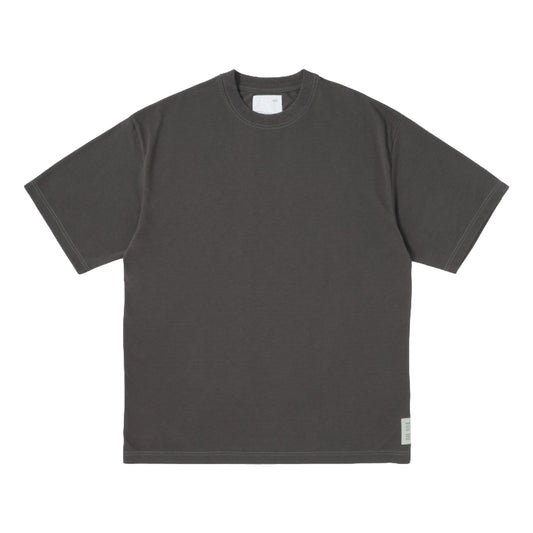 MADNESS POLY KNITTED TEE (FABRIC BY JAPAN)-CHARCOAL
