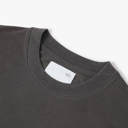 MADNESS POLY KNITTED TEE (FABRIC BY JAPAN)-CHARCOAL