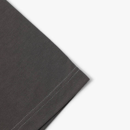 MADNESS POLY KNITTED TEE (FABRIC BY JAPAN)-CHARCOAL