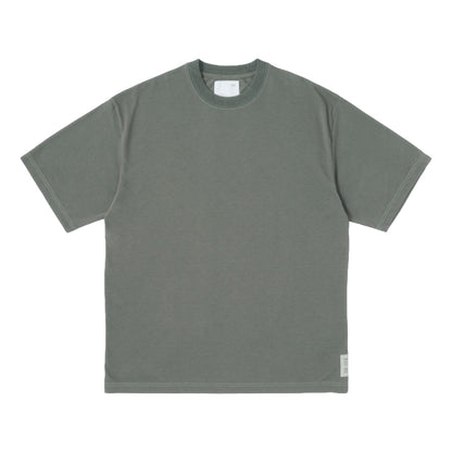 MADNESS POLY KNITTED TEE (FABRIC BY JAPAN)-ARMY GREEN