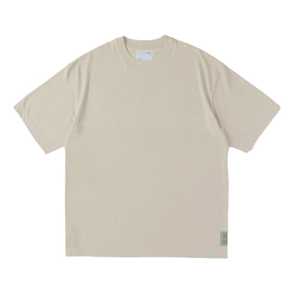 MADNESS POLY KNITTED TEE (FABRIC BY JAPAN)-LIGHT BEIGE
