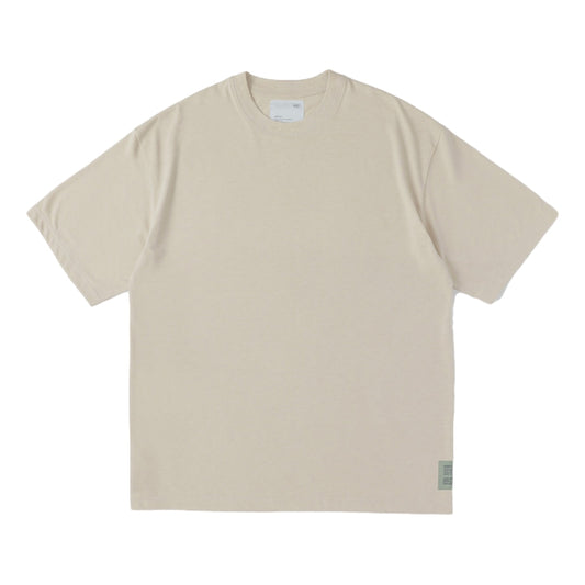 MADNESS POLY KNITTED TEE (FABRIC BY JAPAN)-LIGHT BEIGE