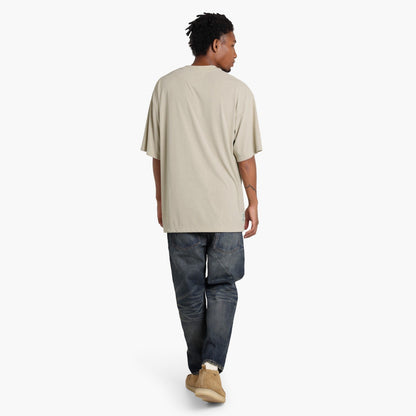 MADNESS POLY KNITTED TEE (FABRIC BY JAPAN)-LIGHT BEIGE