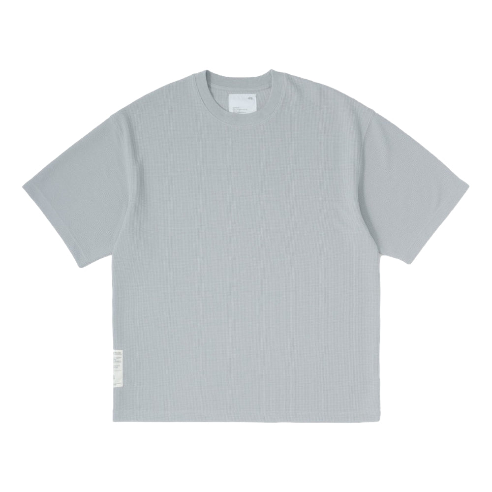 MADNESS POLY KNITTED TEE (FABRIC BY JAPAN)-LIGHT GREY