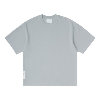 MADNESS POLY KNITTED TEE (FABRIC BY JAPAN)-LIGHT GREY