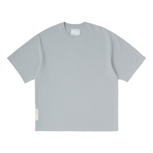 MADNESS POLY KNITTED TEE (FABRIC BY JAPAN)-LIGHT GREY