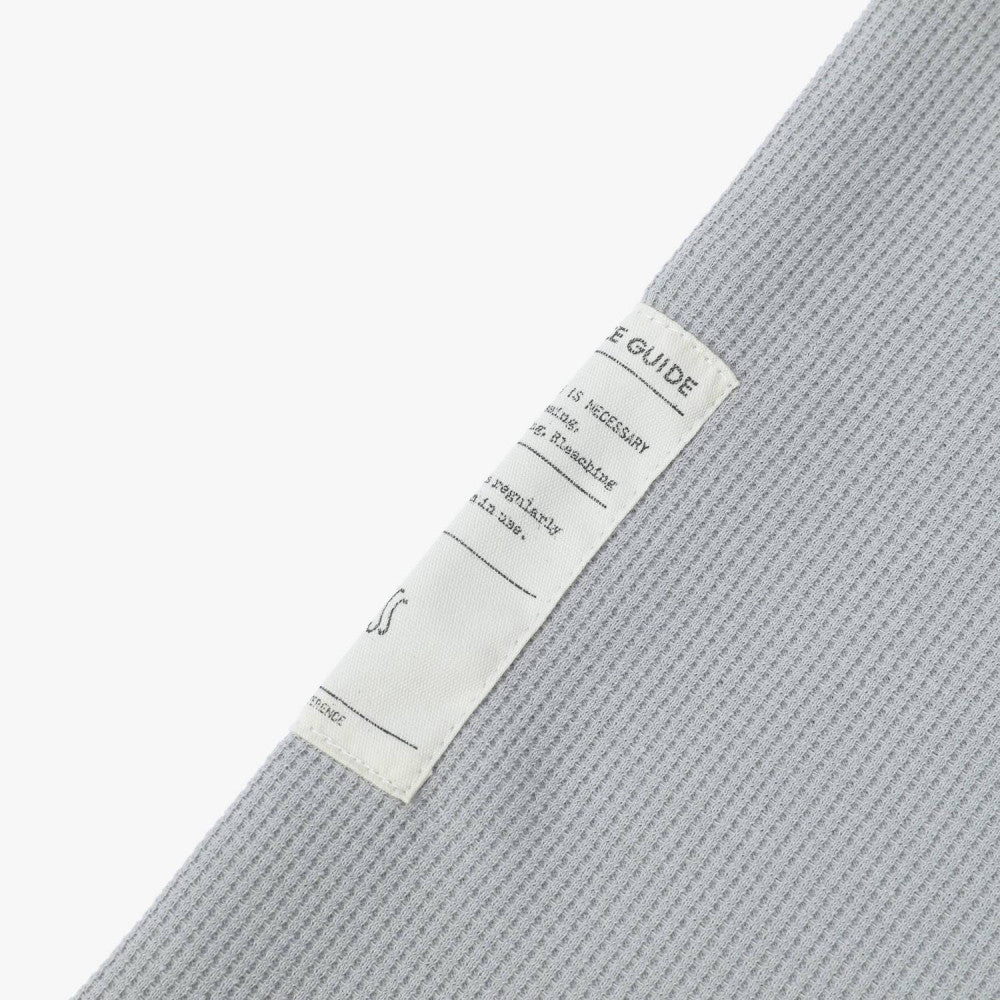 MADNESS POLY KNITTED TEE (FABRIC BY JAPAN)-LIGHT GREY