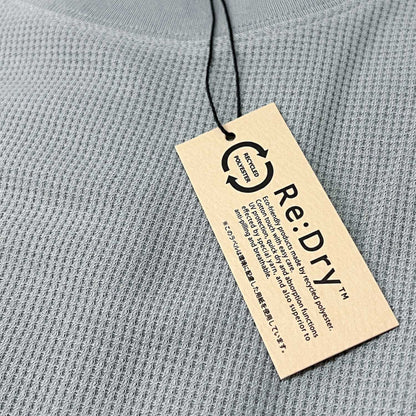 MADNESS POLY KNITTED TEE (FABRIC BY JAPAN)-LIGHT GREY