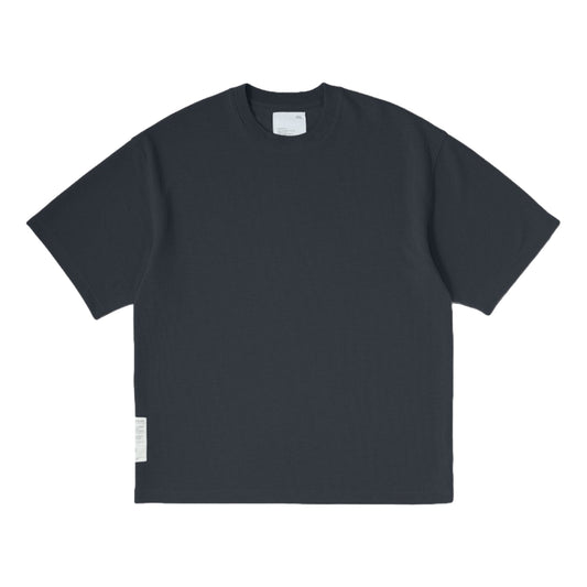 MADNESS POLY KNITTED TEE (FABRIC BY JAPAN)-NAVY