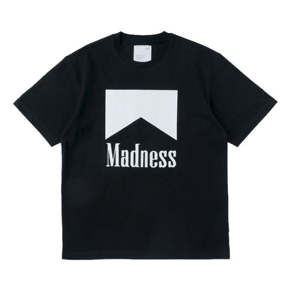 MADNESS PRINT TEE-BLACK