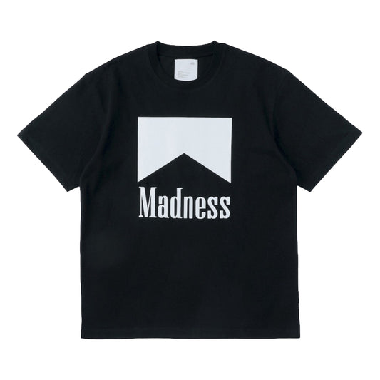 MADNESS PRINT TEE-BLACK
