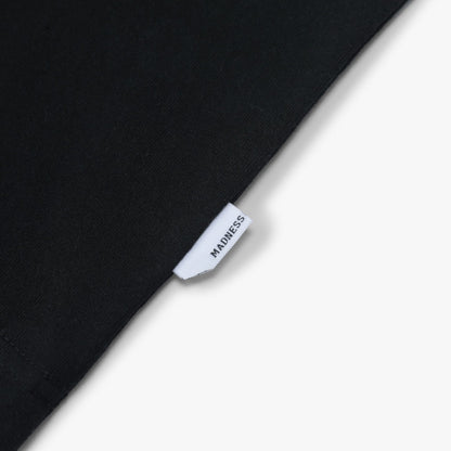 MADNESS PRINT TEE-BLACK