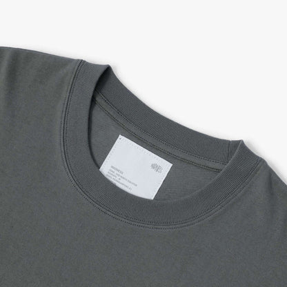 MADNESS PRINT TEE-CHARCOAL