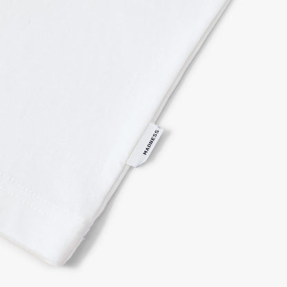 MADNESS PRINT TEE-WHITE