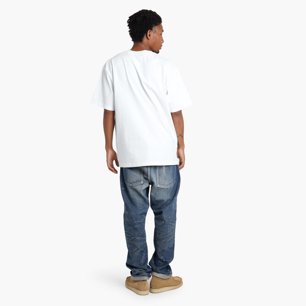 MADNESS PRINT TEE-WHITE