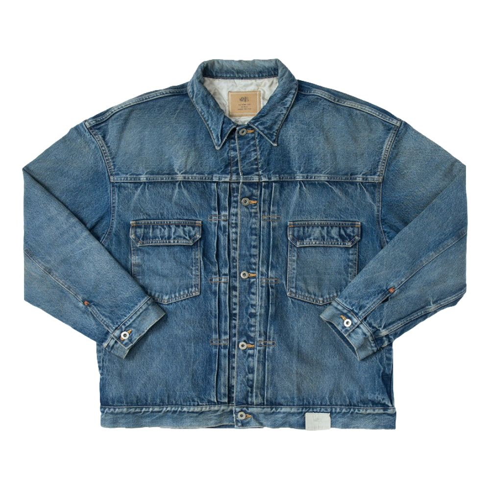 MADNESS ACID WASHED DENIM JACKET