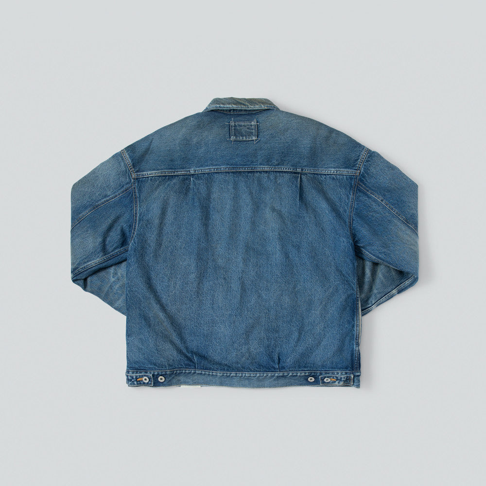 MADNESS ACID WASHED DENIM JACKET