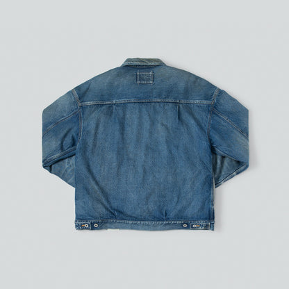 MADNESS ACID WASHED DENIM JACKET