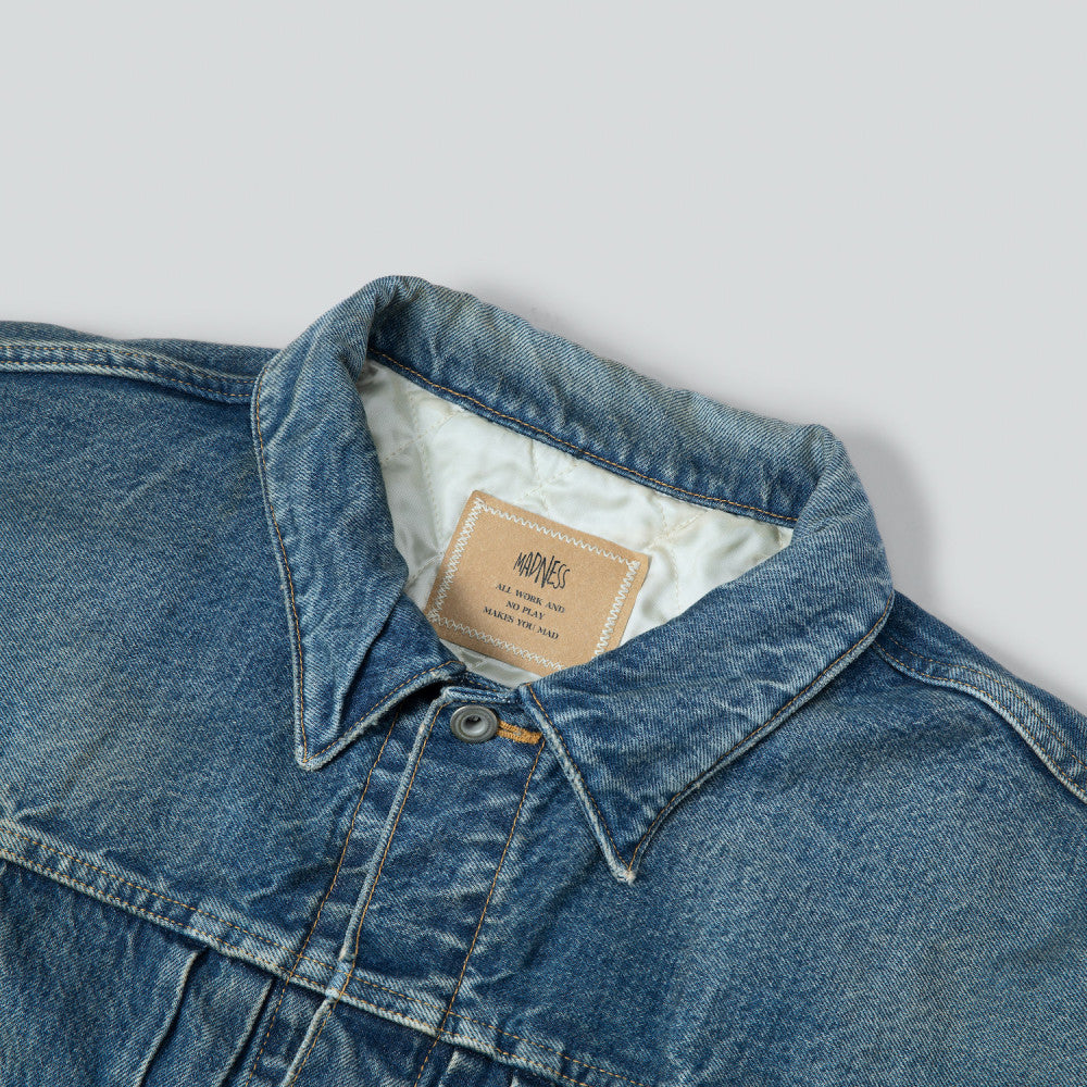 MADNESS ACID WASHED DENIM JACKET