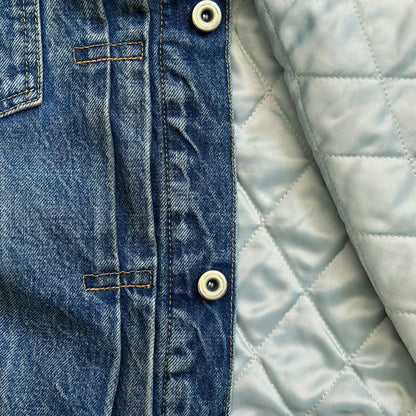 MADNESS ACID WASHED DENIM JACKET