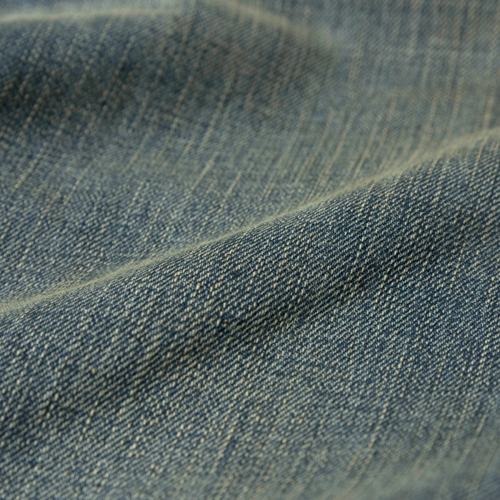 MADNESS STANDARD 5P WASHED DENIM PANTS. M2 RELAXED-INDIGO