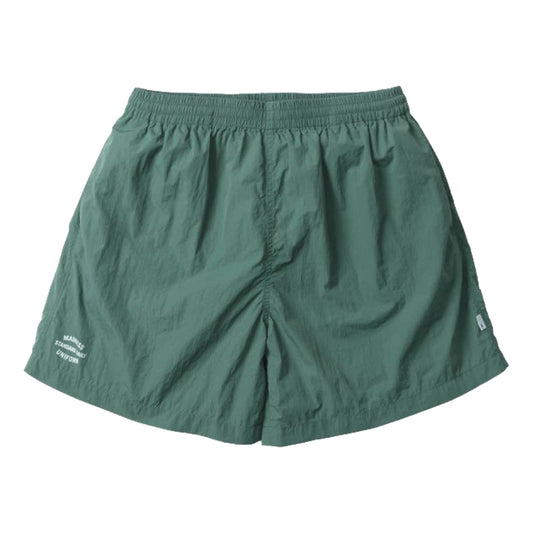 MADNESS STD LOGO NYLON ESSENTIAL SHORTS (16")-AQUA GREEN