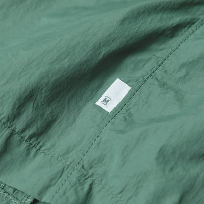 MADNESS STD LOGO NYLON ESSENTIAL SHORTS (16")-AQUA GREEN