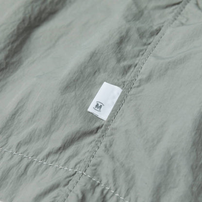 MADNESS STD LOGO NYLON ESSENTIAL SHORTS (16")-CEMENT