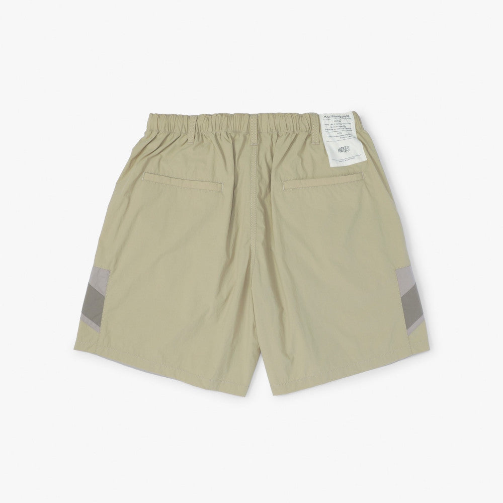 MADNESS TRAINER SHORTS-BEIGE