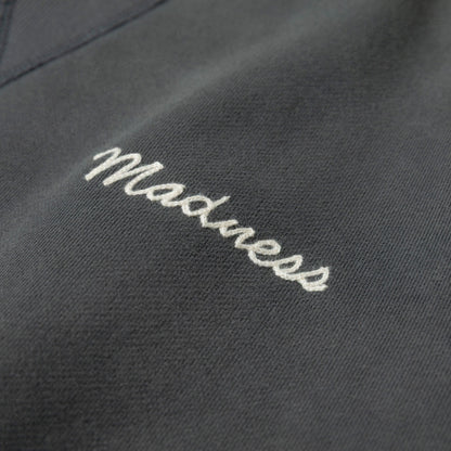 MADNESS VERSATILE FADED CREW SWEATER-RAPHITE