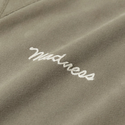 MADNESS VERSATILE FADED CREW SWEATER-DUSTY OLIVE