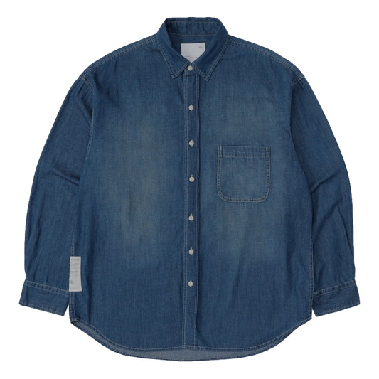 MADNESS VINTAGE WASHED DENIM SHIRT