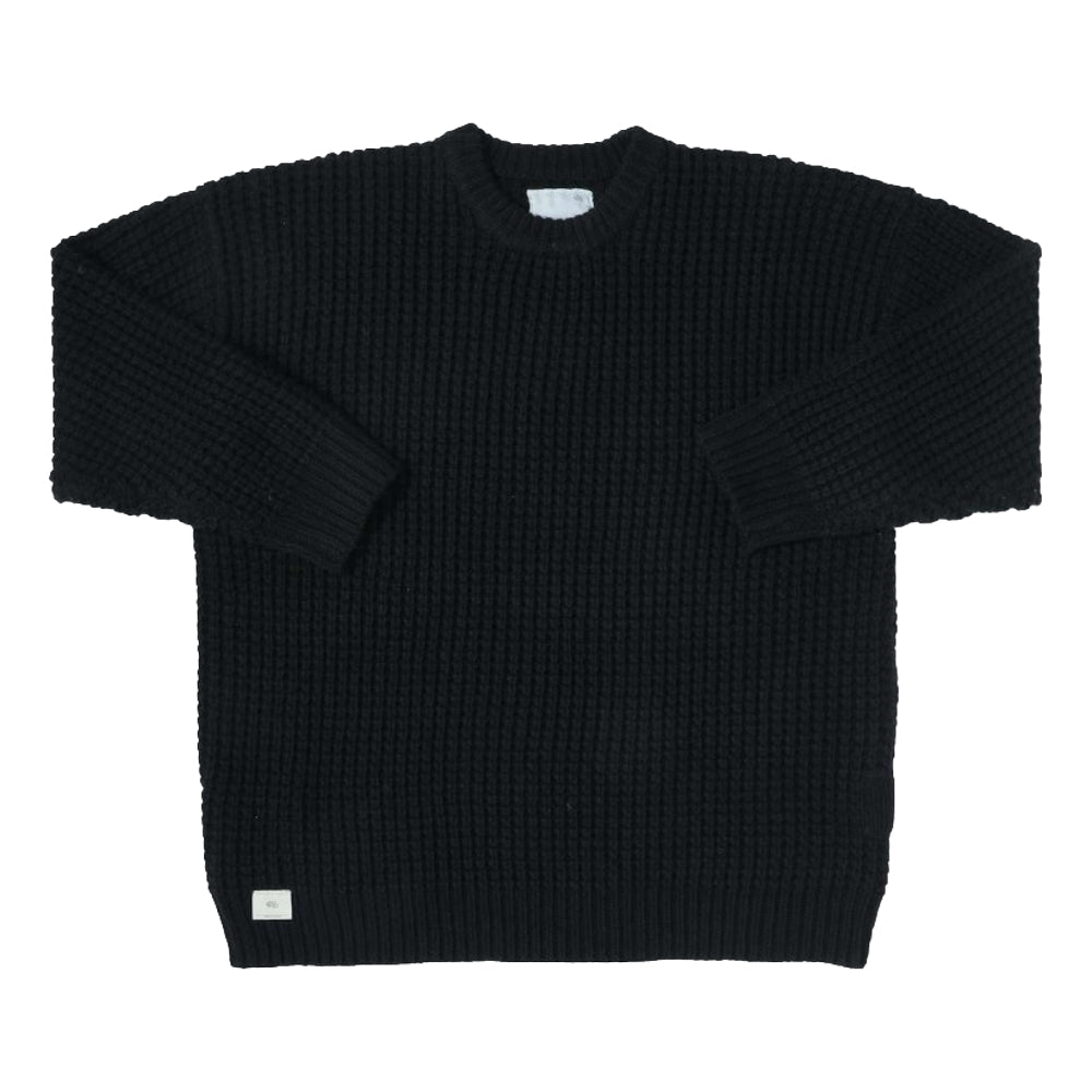 MADNESS WAFFLE KNIT SWEATER
