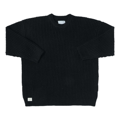 MADNESS WAFFLE KNIT SWEATER
