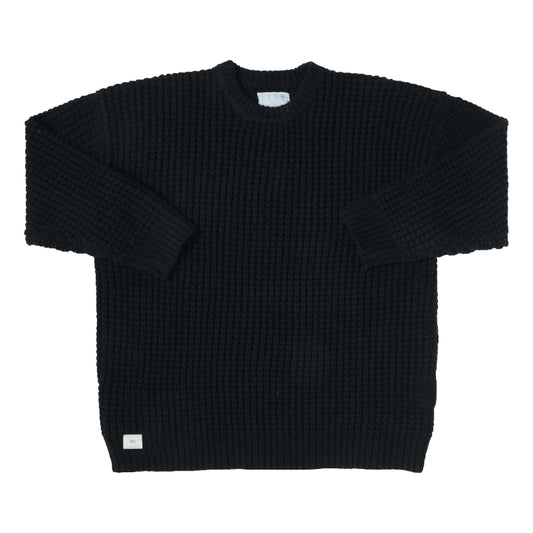 MADNESS WAFFLE KNIT SWEATER