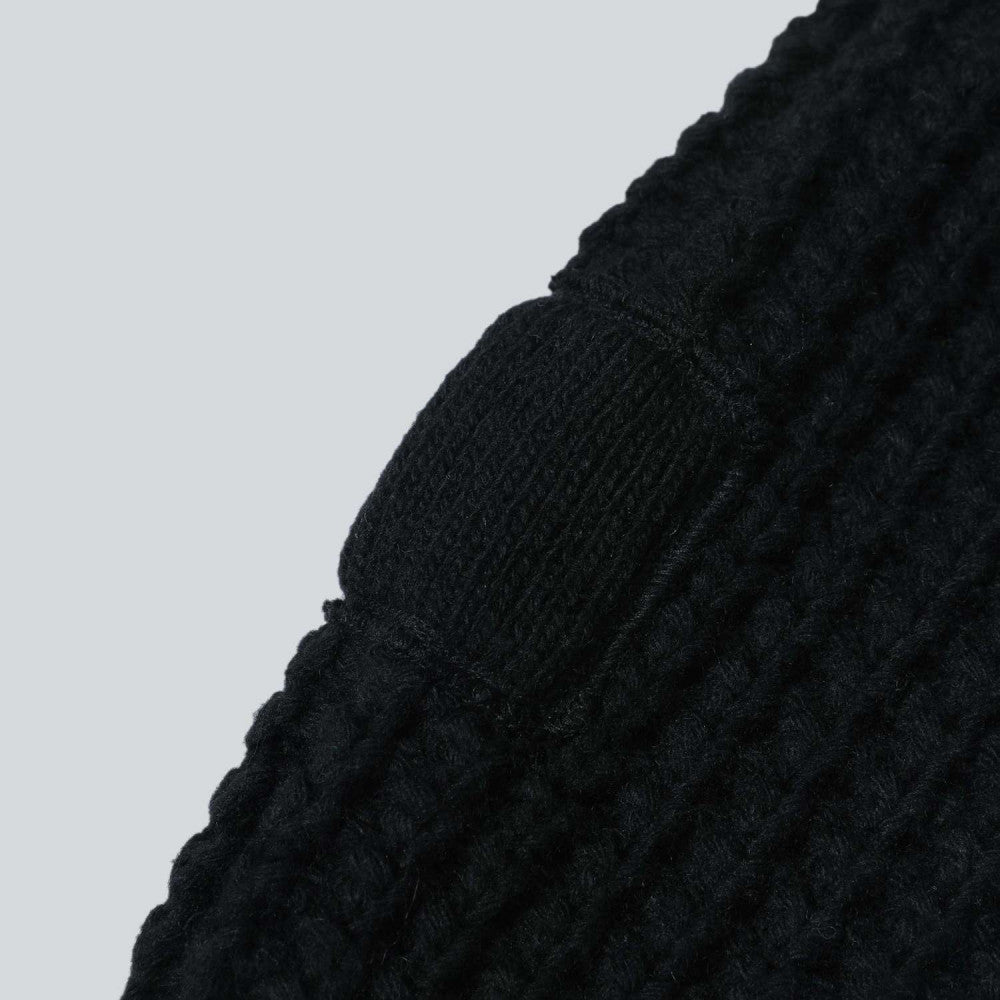 MADNESS WAFFLE KNIT SWEATER