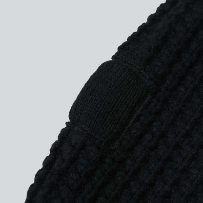 MADNESS WAFFLE KNIT SWEATER