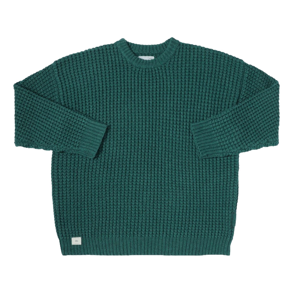 MADNESS WAFFLE KNIT SWEATER