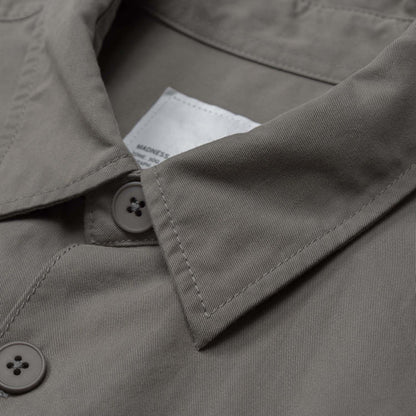 MADNESS MADRIDER FABRIC PATCHED RACING SHIRT-GREY