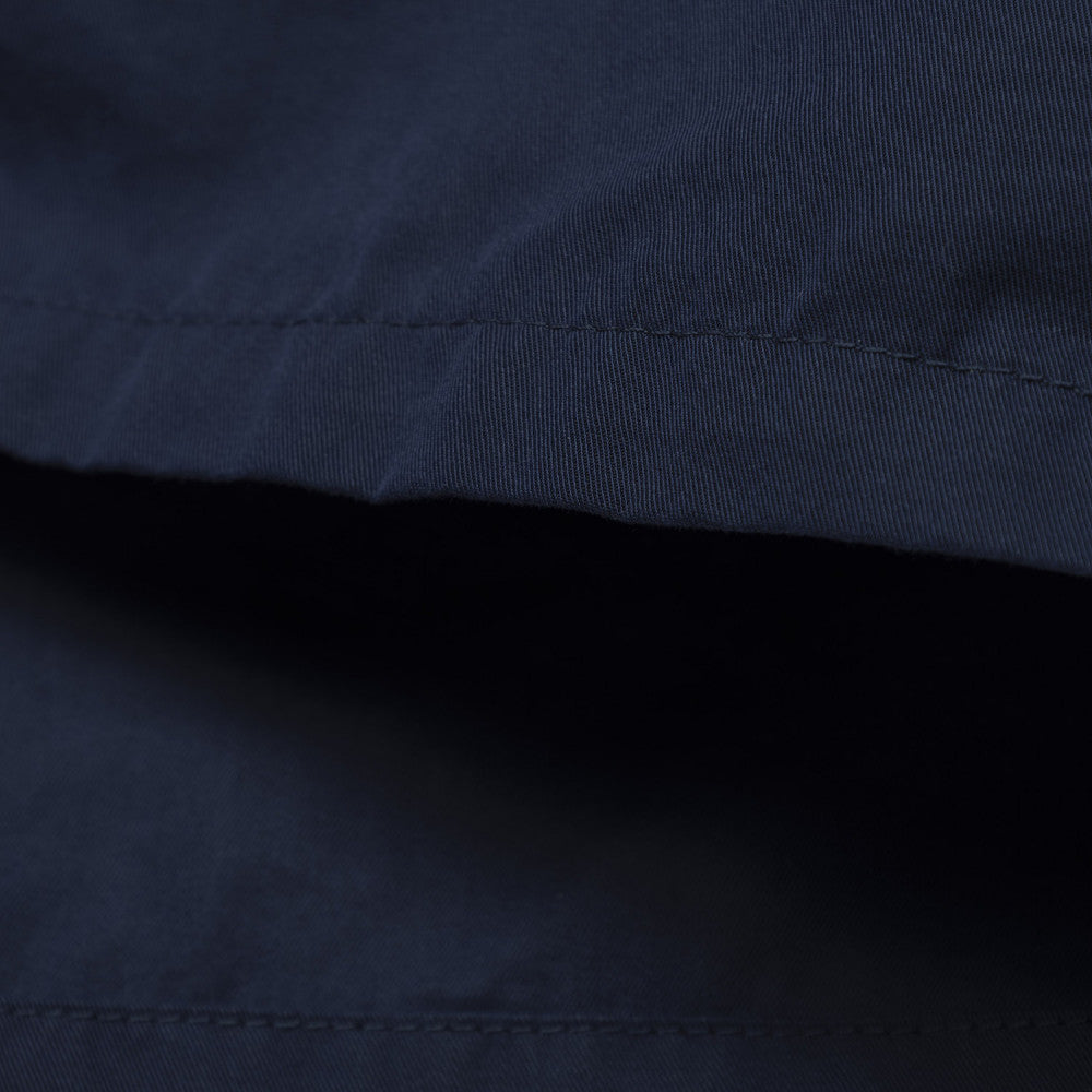 MADNESS MADRIDER FABRIC PATCHED RACING SHIRT-NAVY